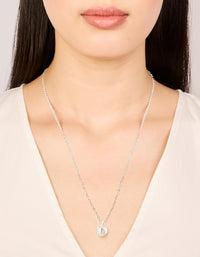 Waterproof Stainless Steel Mini Bubble Letter D Necklace - link has visual effect only