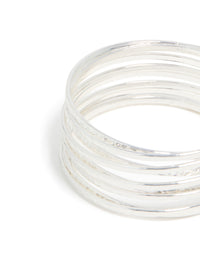 Silver Bangles Pack - link has visual effect only