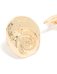 Gold Sea Life Large Rings 3-Pack - link has visual effect only