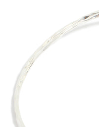 Silver Open Swirl Arm Cuff - link has visual effect only