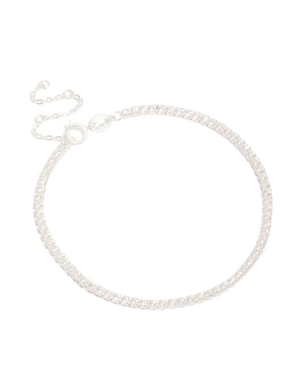 Sterling Silver Cubic Zirconia Tennis Bracelet