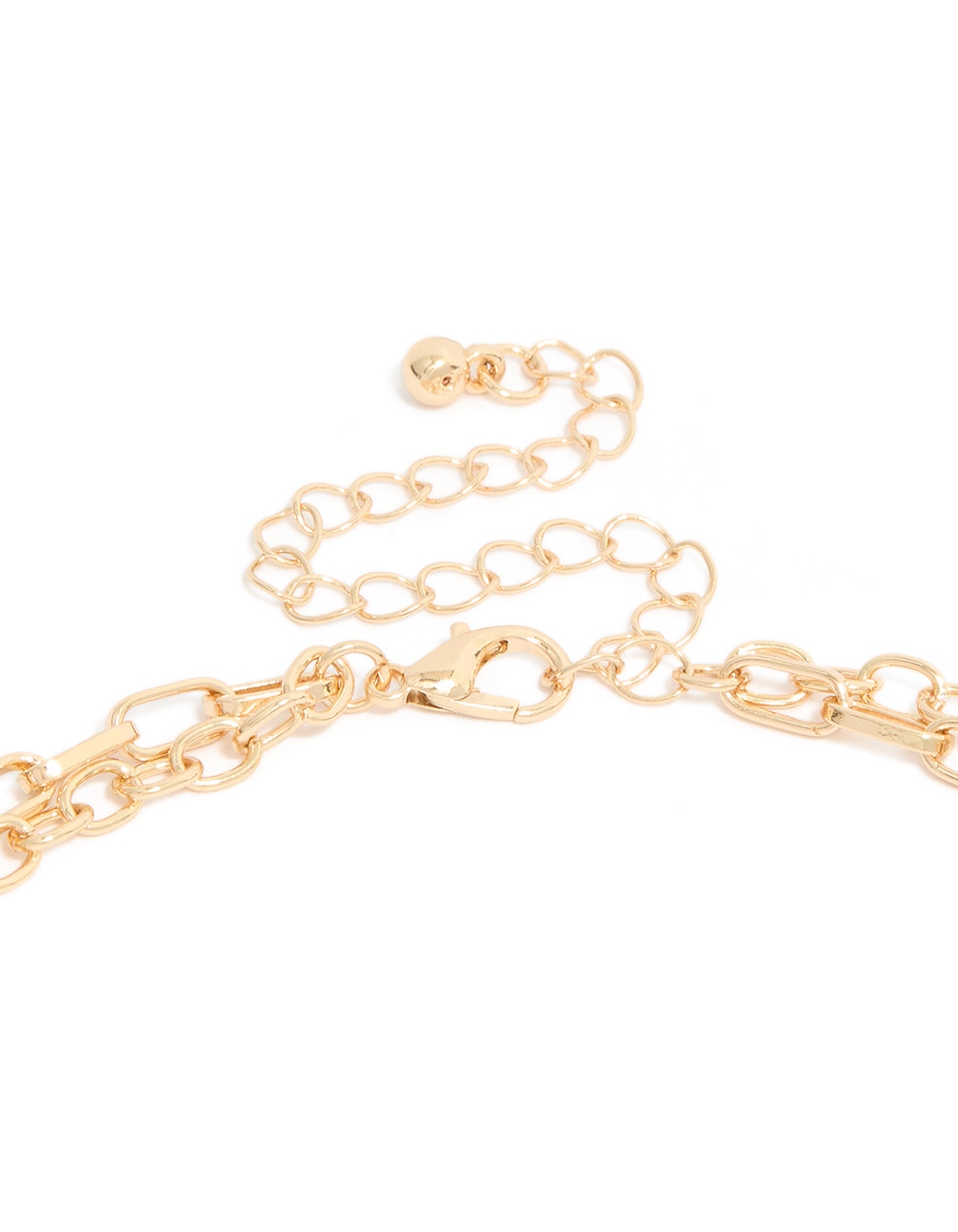 Gold Evil Eye & Sea Charm Layered  Necklace
