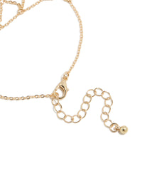 Crafted with a statement gold mesh hand chain bracelet showcasing closure detail view - link has visual effect only