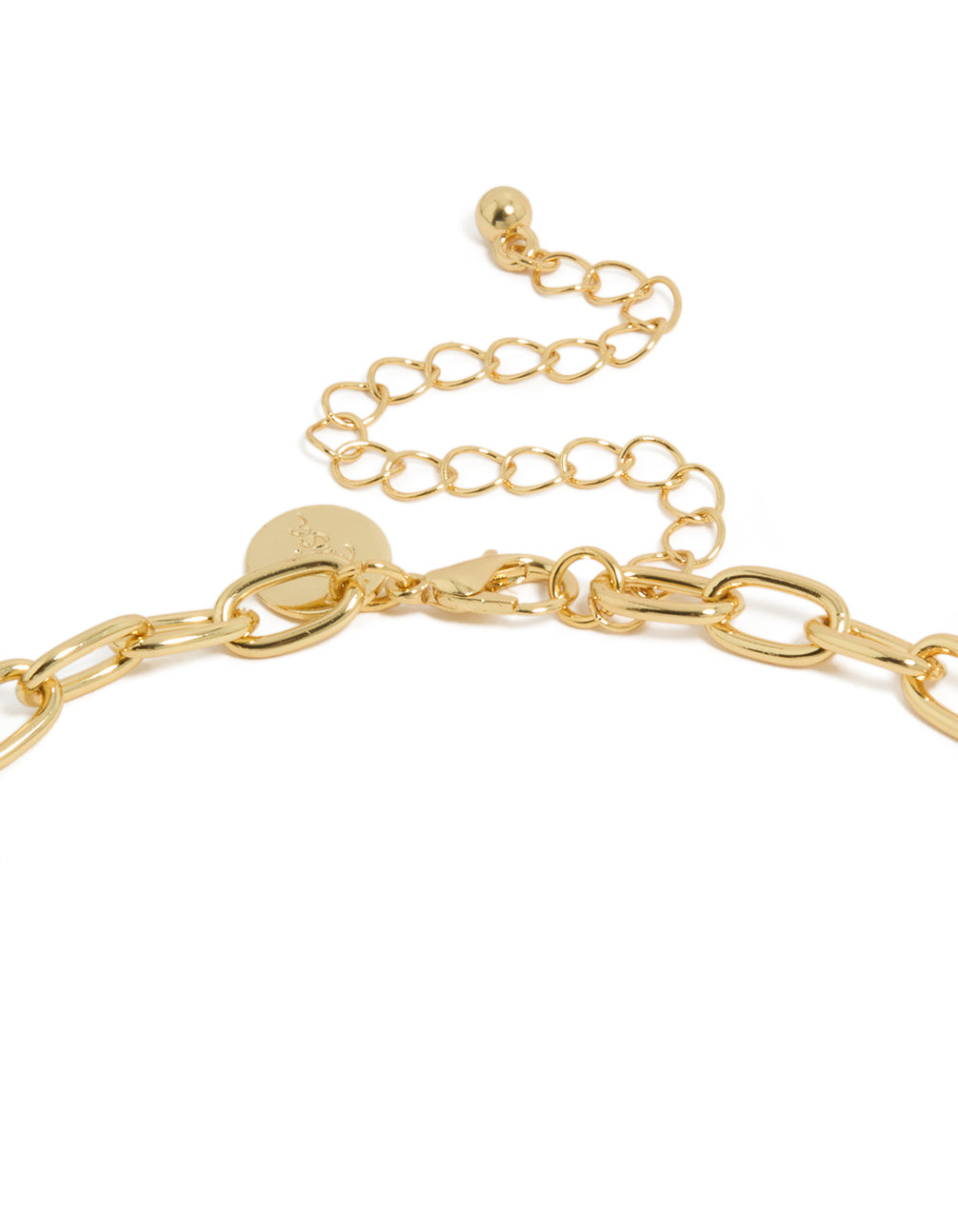 Gold Plated Pearl  Celestial &  Heart Charm Necklace