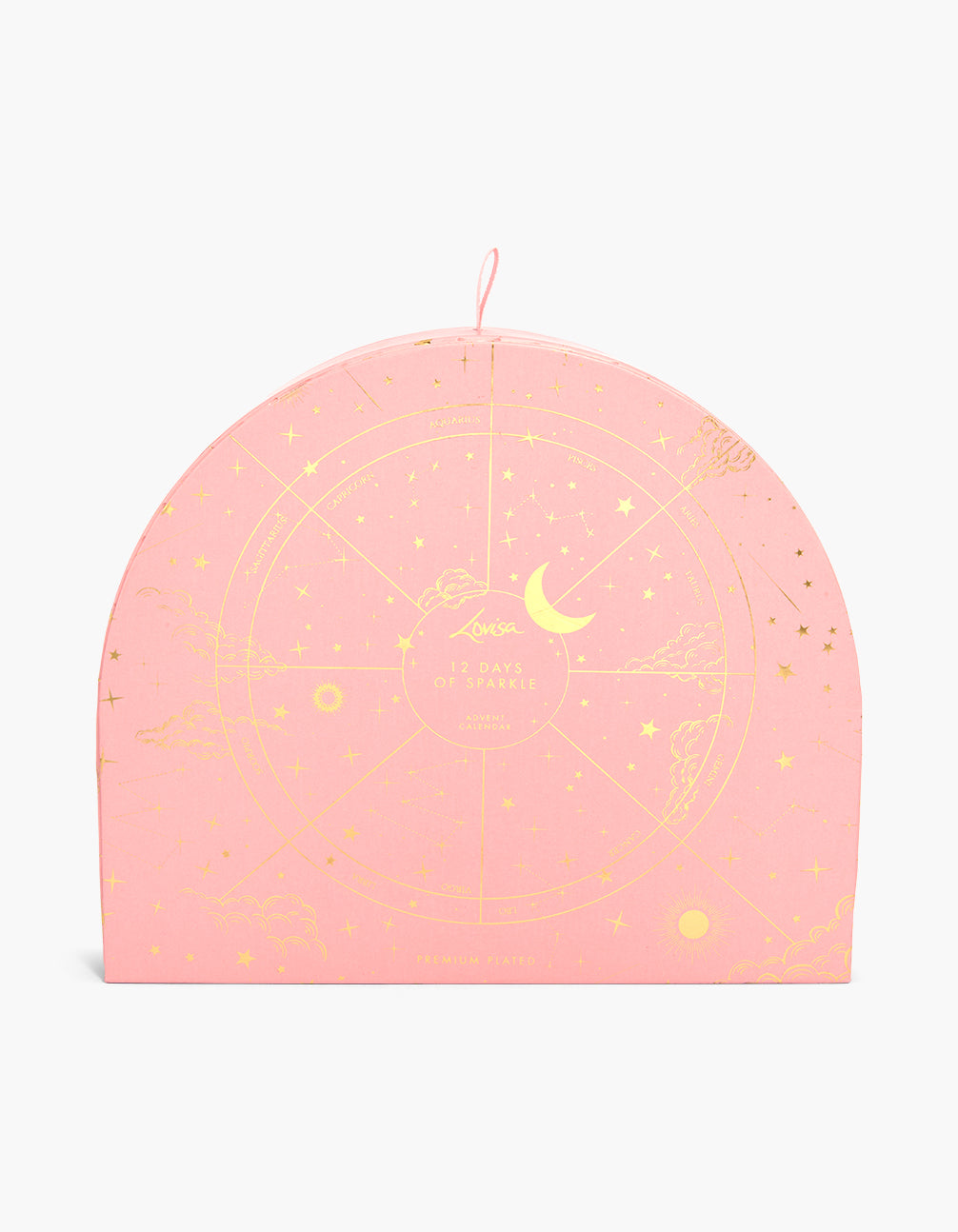 12 Day Gold Plated & Stainless Steel Advent Calendar
