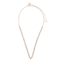 Rose Gold Cup Chain V Shape Necklace - link has visual effect only