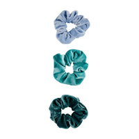 Blue Velvet Scrunchie Pack - link has visual effect only