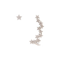 Silver Star Cuff Earrings - link has visual effect only