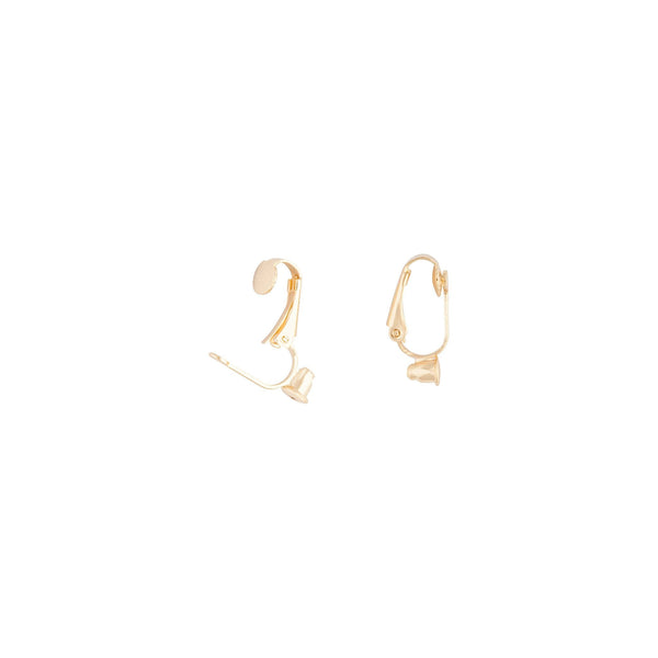 Gold Clip On Stud Earrings Converters