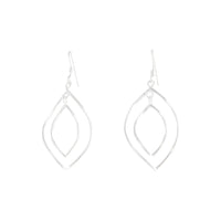 Sterling Silver Layered Twist Earrings - link has visual effect only