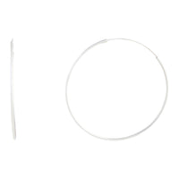 Sterling Silver 50Mm Hoop - link has visual effect only