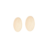 Gold Texture Oversized Disc Earrings - link has visual effect only