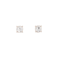 Rose Gold Glass Earrings - link has visual effect only