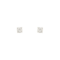 2 Carat Glass Stud Earrings - link has visual effect only