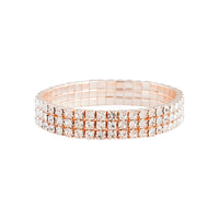 Rose Gold Paris Cup Chain Bracelet - link has visual effect only