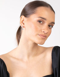 Mini Angelina Crystal Stud & Teardrop Earrings - link has visual effect only