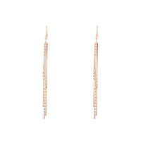 Gold Cup Chain Multi Bar Earrings - link has visual effect only
