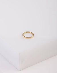 Gold Surgical Steel Clicker Ring - link has visual effect only