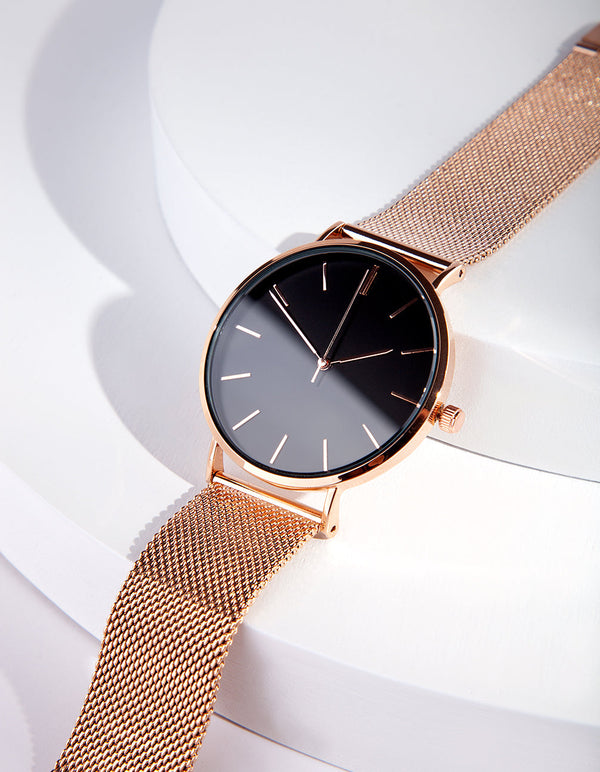 Rose Gold Premium Watch