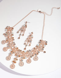 Rose Gold Dolce Vita Necklace - link has visual effect only
