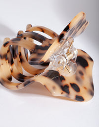 Milky Tortoiseshell Claw Clip - link has visual effect only
