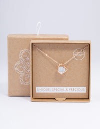 Rose Gold Moonstone Cage Gift Box - link has visual effect only