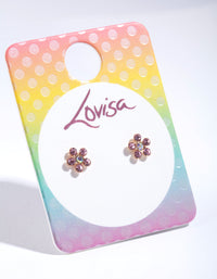 Kids Gold Daisy Earrings - link has visual effect only