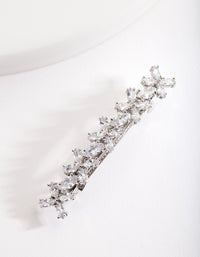 Cubic Zirconia Flower Clip - link has visual effect only
