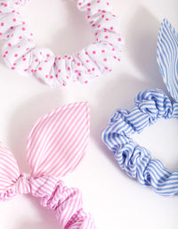Kids Multi Pattern Scrunchie Bow Pack - link has visual effect only