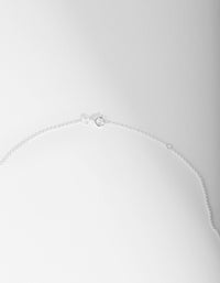 Sterling Silver Wishbone Necklace - link has visual effect only