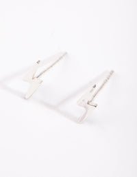 Sterling Silver Lightning Earrings - link has visual effect only