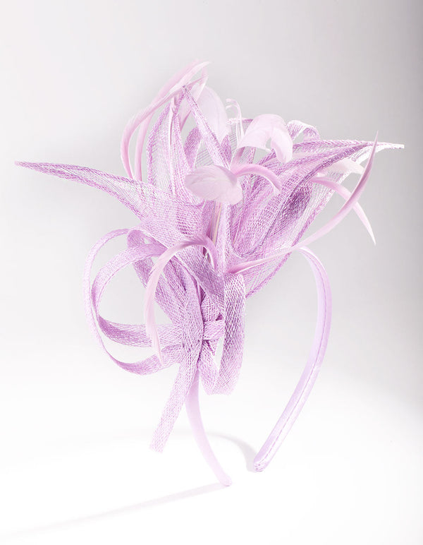 Lilac Mesh Fascinator Headband Lovisa