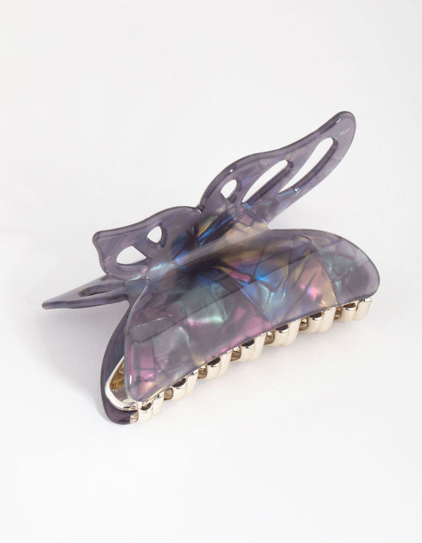Acrylic Dark Butterfly Claw