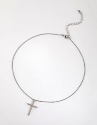 Surgical Steel Cross Necklace - link has visual effect only