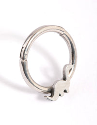 Surgical Steel Dinosaur Clicker Ring - link has visual effect only