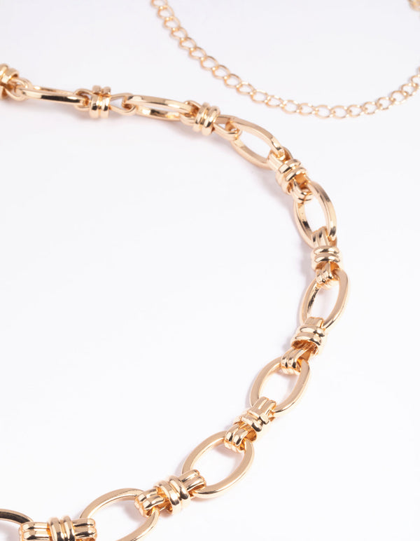 Gold Chain Link Belt