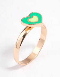 Gold Layered Heart Ring - link has visual effect only