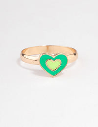 Gold Layered Heart Ring - link has visual effect only