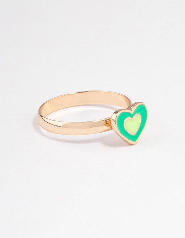 Gold Layered Heart Ring