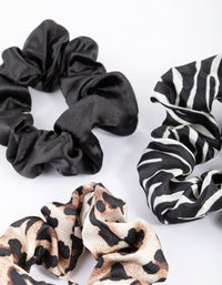 Fabric Wide Stone Animal Scrunchie Pack - link has visual effect only