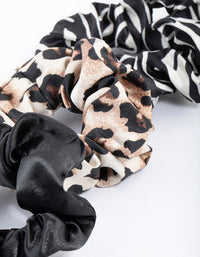 Fabric Wide Stone Animal Scrunchie Pack - link has visual effect only