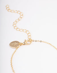 Gold Plated Angel Number '111' Layered Necklace - link has visual effect only