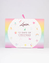 Kids Tropical Christmas Charm Bracelet 12 Days of Christmas Advent Calendar - link has visual effect only