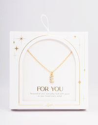 Letter E Gold Plated Initial Pendant Necklace - link has visual effect only