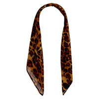 Large Square Leopard Print Bandana Hair Scarf - link has visual effect only