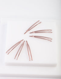Metallic Pink Hair Pin 6-Pack - link has visual effect only
