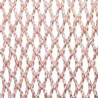 Rose Gold Long Crochet Scarf - link has visual effect only
